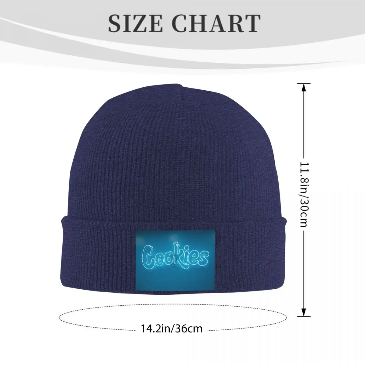 Cookies Beanie Hats Bonnet Hats Men Women Unisex Cute Gym Knit Hat Winter Custom Elastic Caps