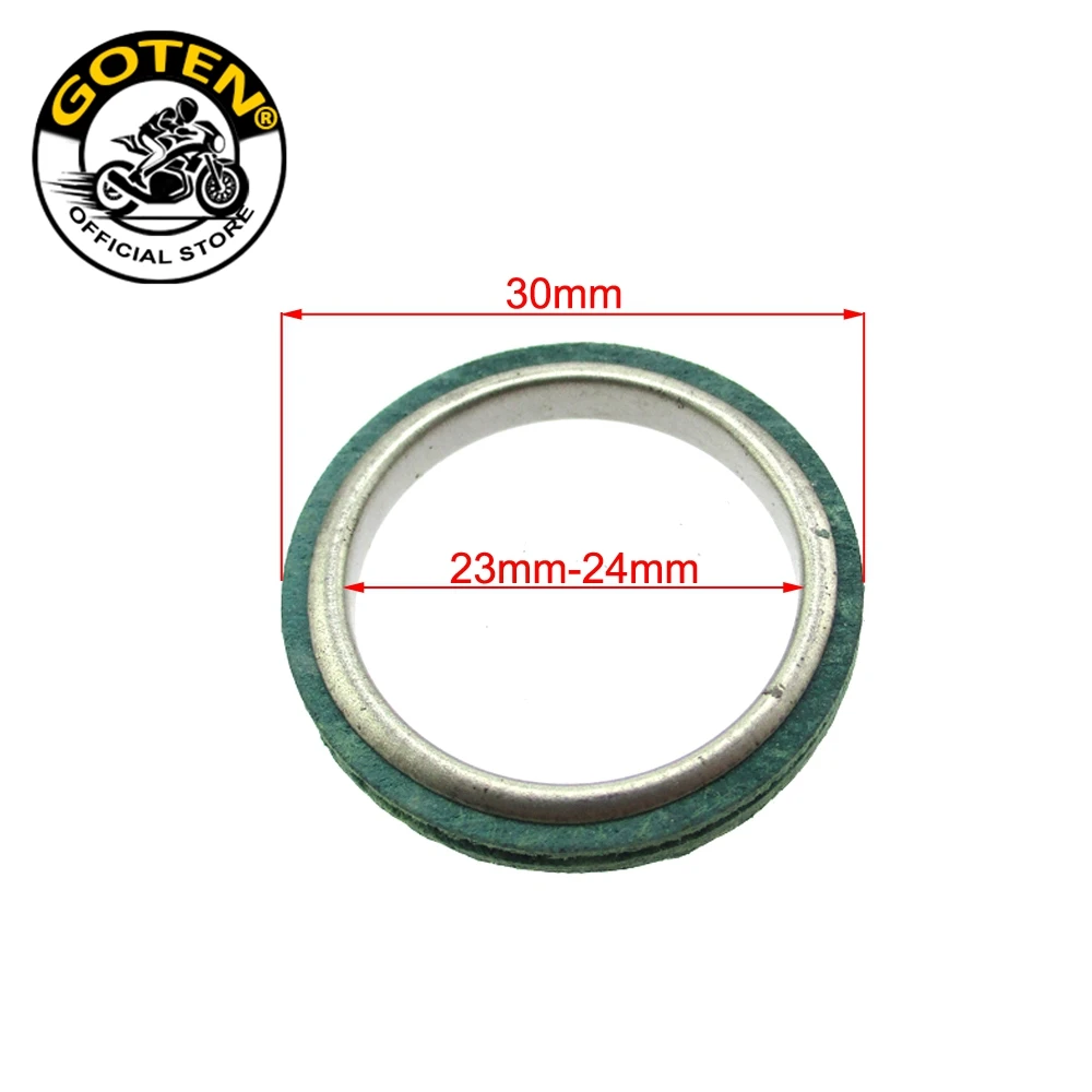 Goten Exhaust Muffler Pipe Gasket For GY6 125cc 150cc Moped Scooter TAOTAO JCL Qingqi