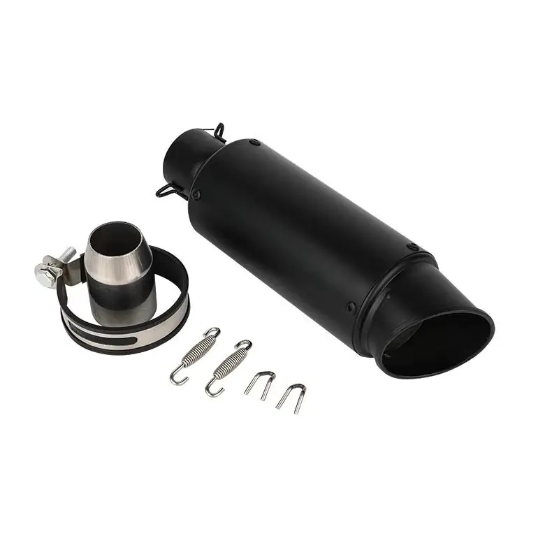 51mm Decorative Motorcycle Muffler Silencer for KTM Yamaha Honda Suzuki Haojue 150cc-1000cc Outlet Exhaust Pipe Escape Tube