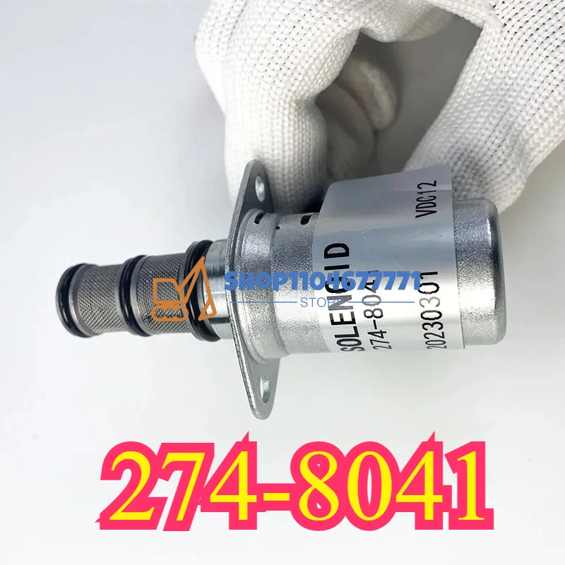

274-8041 New Solenoid Valve 2748041 for 420E 420F 428E 428F 430E 430F 432E 432F 434E 434F 442E 444E 444F 450E 450F 901C 902 903C