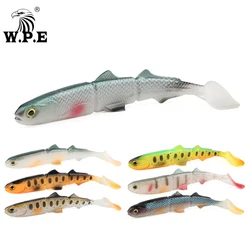 W.P.E Soft Lure 2pcs/pack 200mm 55.8g Silicone Fishing Lure Bass Lure Jig Carp Swimbait Rubber Soft Bait Fishing Tackle Pesca