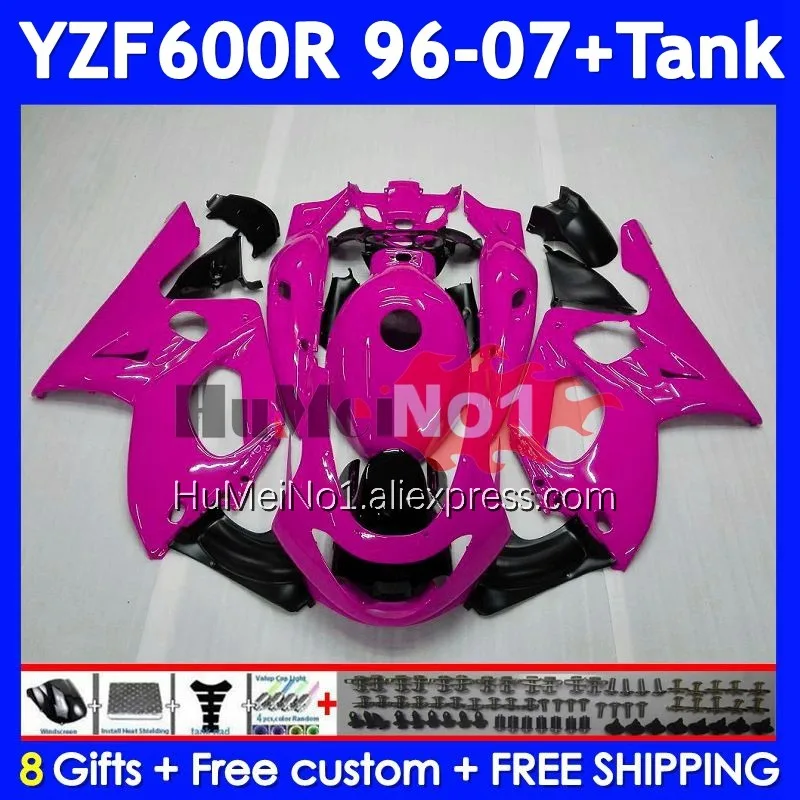 OEM Thundercat For YAMAHA rose gloss YZF 600R YZF-600R 352No.126 YZF600R 96 97 98 99 00 01 2002 2003 2004 2005 2006 2007 Fairing