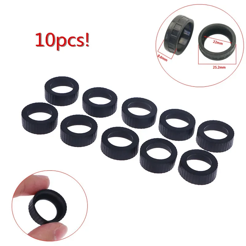 10pcs Power Tool Bearing Rubber Sleeve 607 608 Angle Grinder Electric Hammer Rotor Bearing Rubber Sleeve