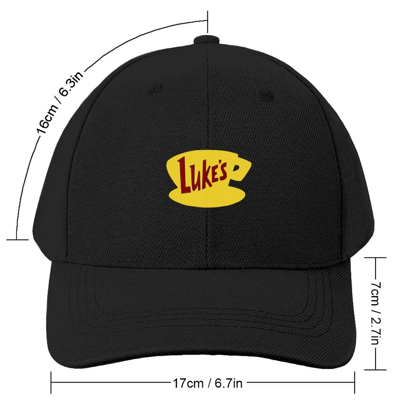 Lukes Diner Baseball Cap Anime Hat Golf Wear For Women 2025 Men's