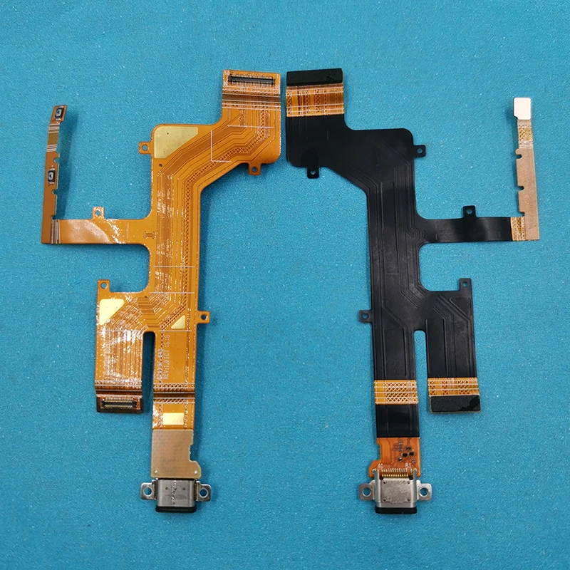 1pcs Micro USB Charging Jack Dock Connector Port Flex Cable For Caterpillar Cat S61 Volume Button Flex Cable