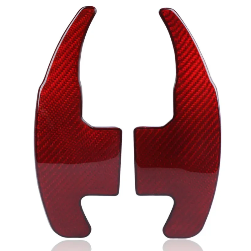 Suitable for Ford Mustang Steering Wheel Modification Lengthened Colored Glass Fiber Paddle Shift