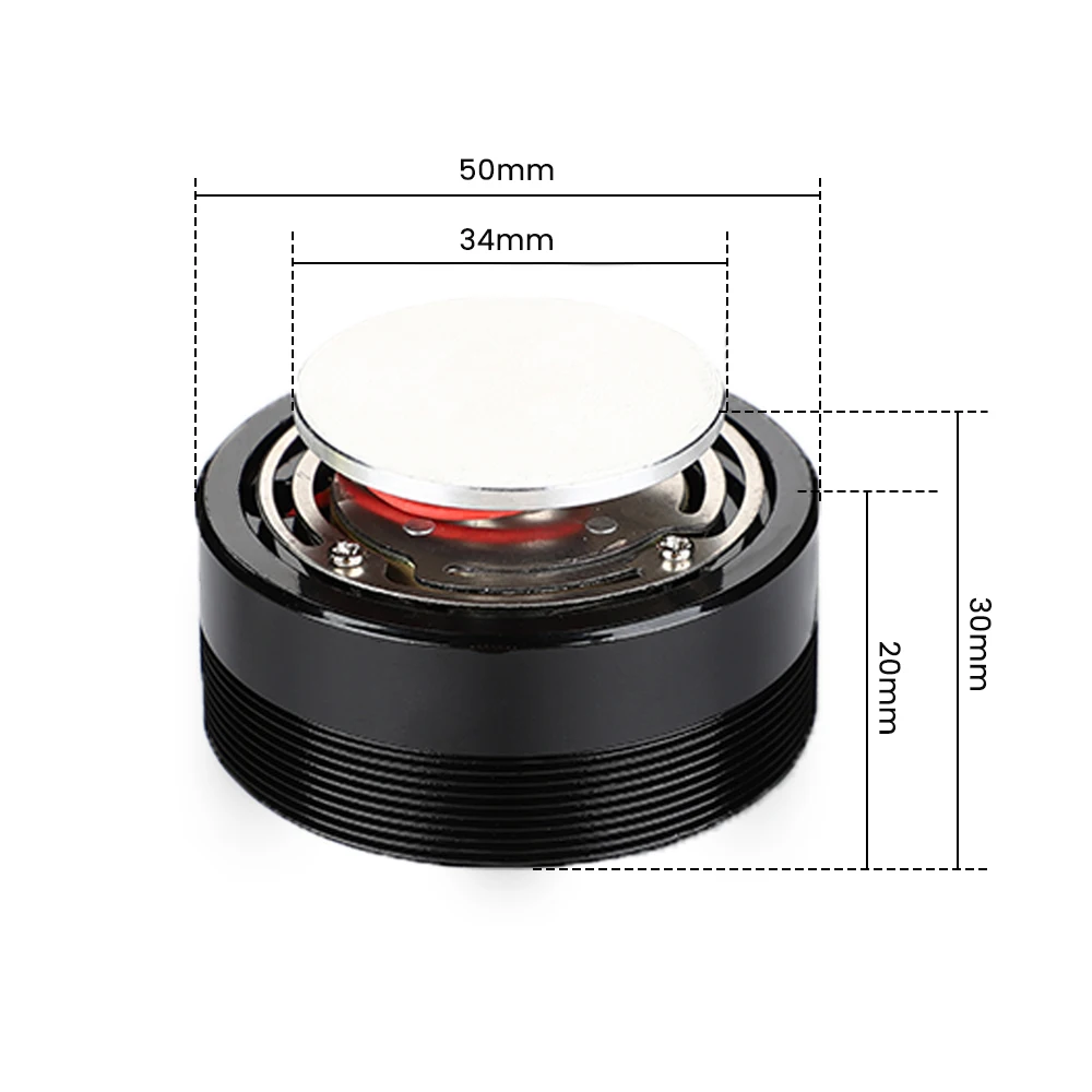 1Pcs Full Range Vibration Speaker 4 Ohm 8 Ohm 20W 25W Resonance Speaker Bass Audio Portable Speakers Altavoz 44MM 50MM