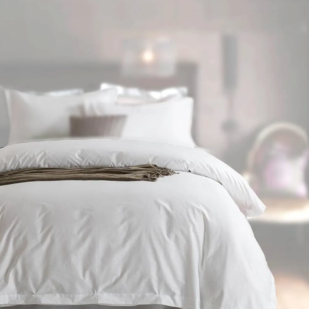 

King Size Duvet Cover with Three-Sided Zip, Tencel Fabric, Triple Zip Design, Ultra Soft 100% Natural, 90x105 Inches