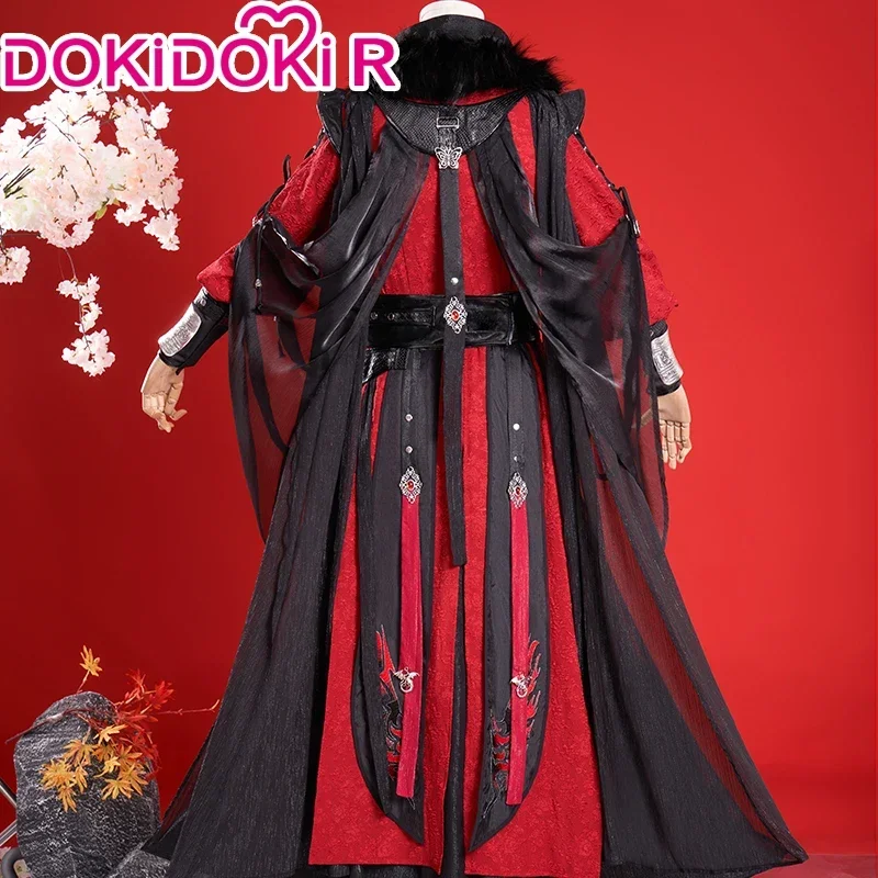 IN STOCK Hua Cheng Cosplay Anime Heaven Official's Blessing DokiDoki-R Huacheng Costume Tian Guan Ci Fu Costume Halloween