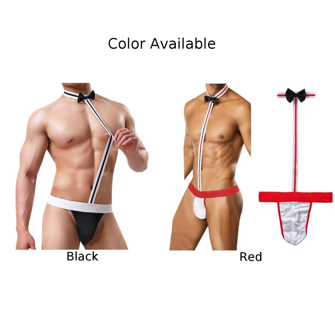 Sexy Thong Men Thong Tight T Pants Underwear Waiter Male Costume Bodysuit Men\'s Erotic Lingerie G-String Tanga Hombre 2022