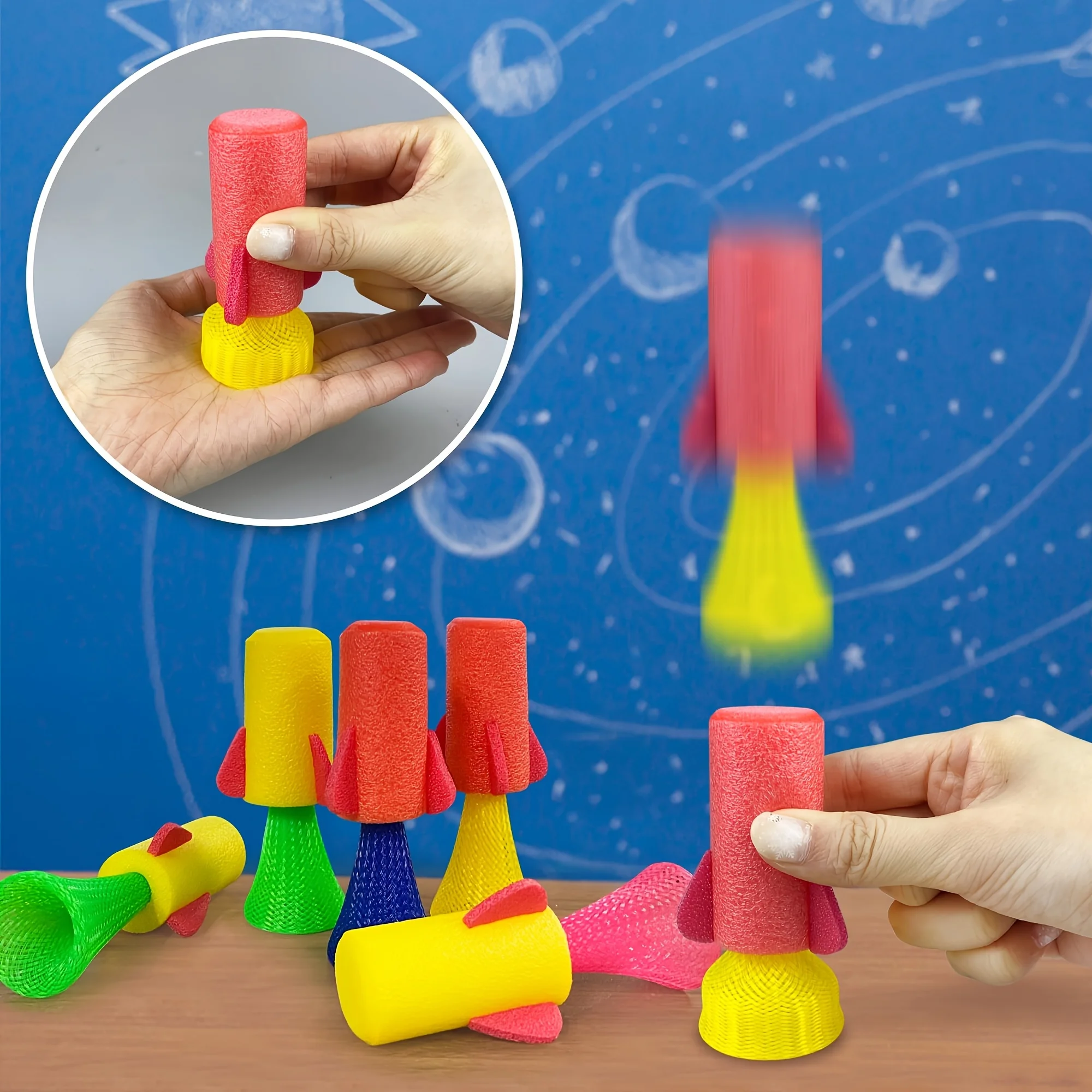12/24 pezzi che saltano le raz - Kids Toys Jumping Poppers recensione e prezzo