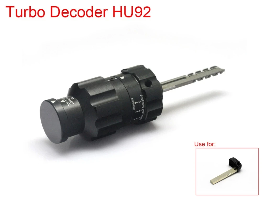 Auto Turbo Decoder HU92 V3 For E/Mini Car Door Locksmith Tools