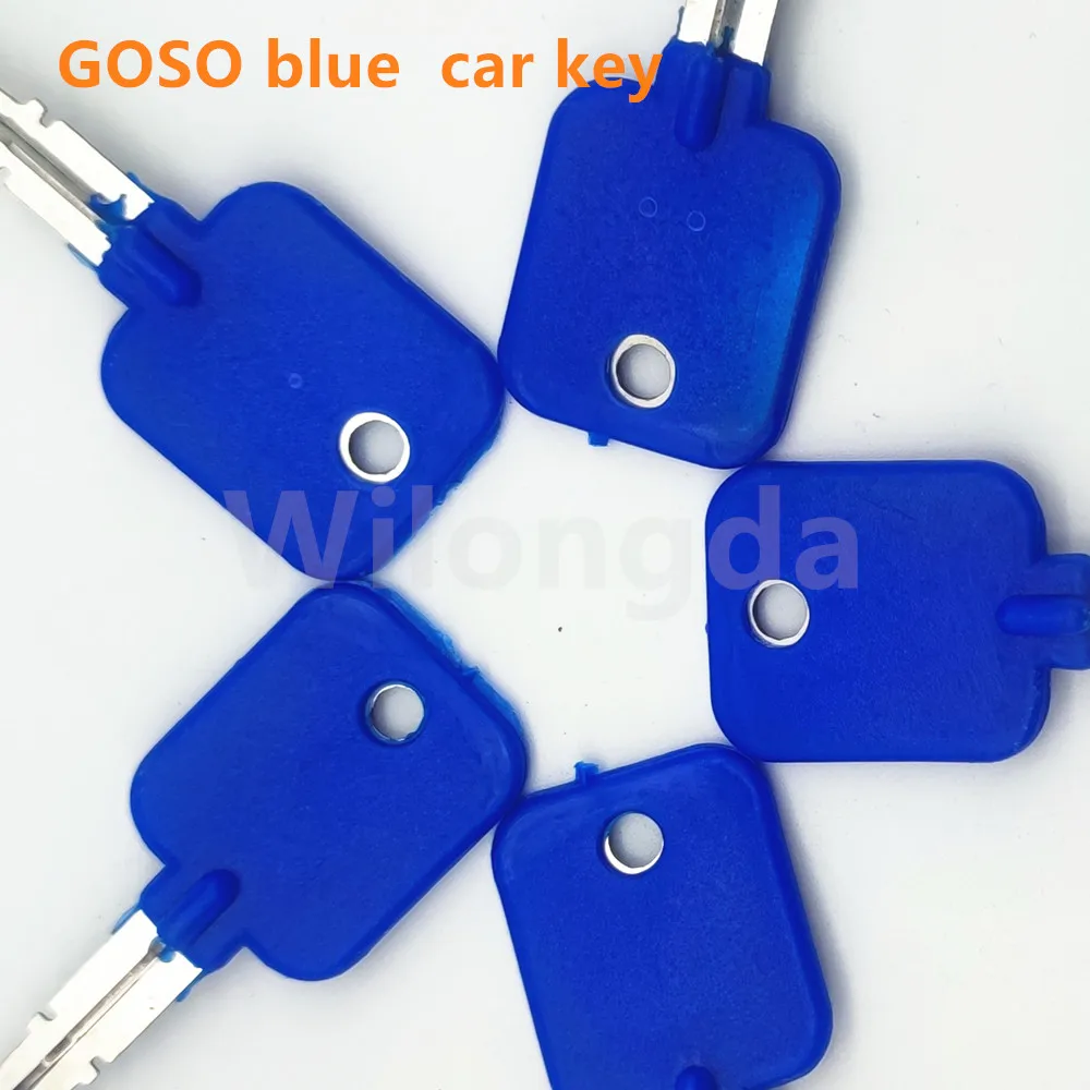 5PCS/LOT GOSO Cross Lock Roller Shutter Door Auto Door Common Keys Master Key Locksmith Tools