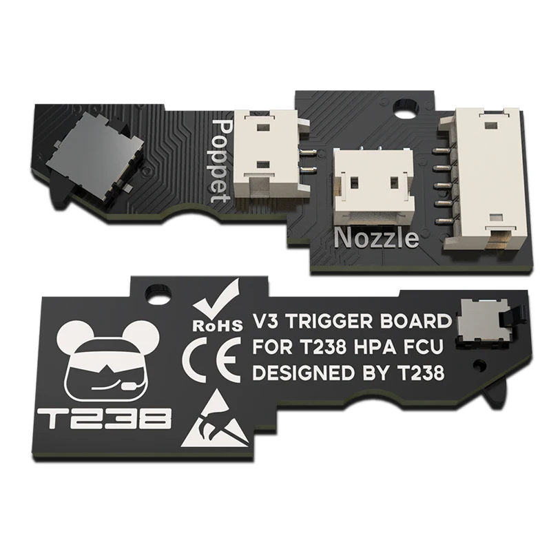 T238 V3 Trigger Board For Airsoft HPA Engine Comes with Polarstar wire cable 33cm Comes with wire for Wolverine solenoid