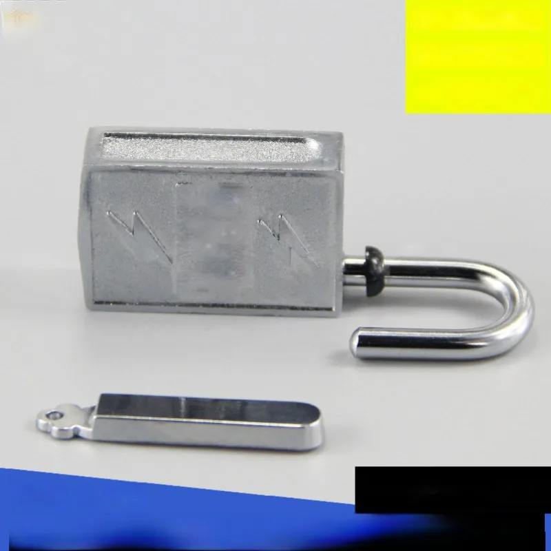 AntiDrill Hanging Lock with Magnetic Sensor and Password Protection