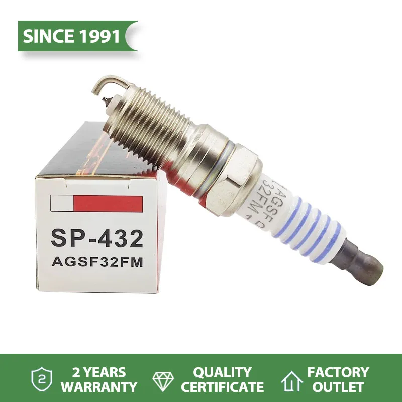 SP-432 AGSF 32FM Platinum Spark Plug For Ford Mercury Contour E-150 Lincoln Explorer F250 Ranger Town SP432 AGSF32FM SP 432