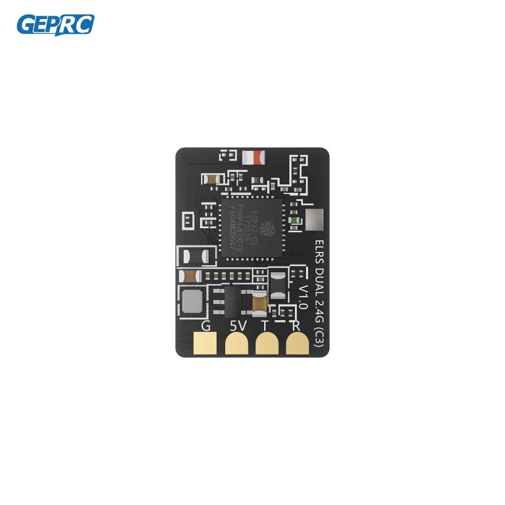 GEPRC ELRS Nano DUAL 2.4G True Diversity Receiver Built-in WiFi ESP32-C3 for FPV Long Range Quadcopter Drone