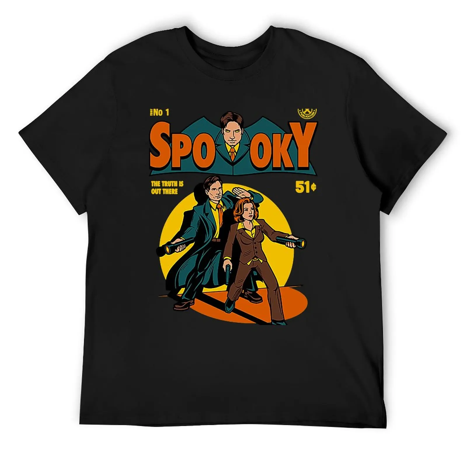 

Spooky T-Shirt croswit shirt man anime clothes Clothing Anime t-shirt mens clothing