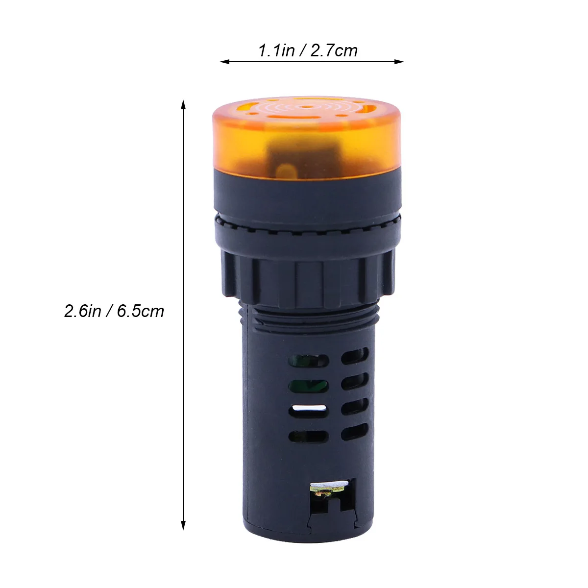 Sound Light Alarm 24V Led Signal Warning Lamp Buzzer Indicator Small Size For Traffic Safety Signal Light Indicator Lamp