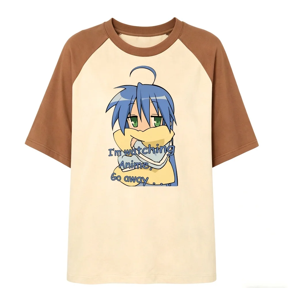 Lucky Star Otaku tshirt femme gyaru cutecore graphic cheap cute shirt dollette y2k scene  vintage 80s