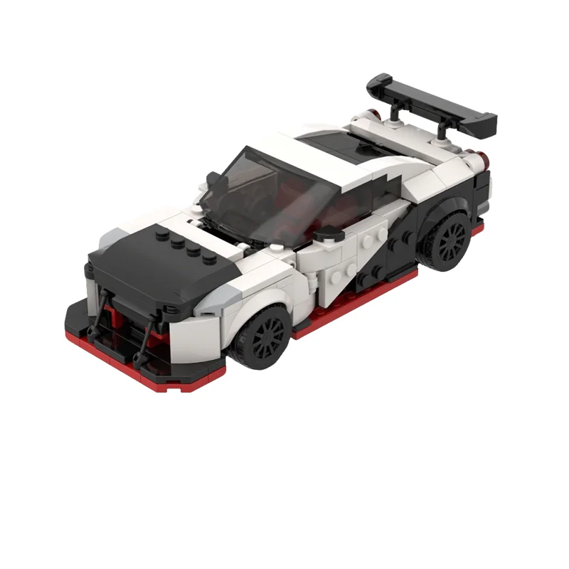

400pcs MOC ULTIMATE Nissan GT R NISMO City Champions Model Building Blocks Construction Toy Christmas Gifts DIY Creative Idea