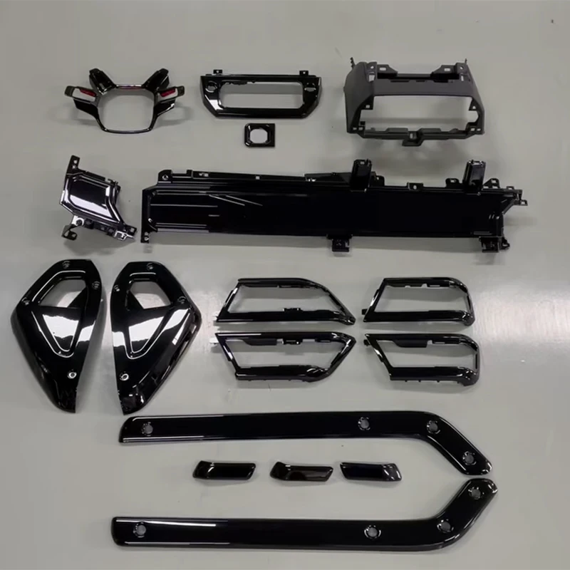 2020-2024 Car Modification Upgrade ABS Glossy Black Interior Kit for Range Rover Defender CN/GUA