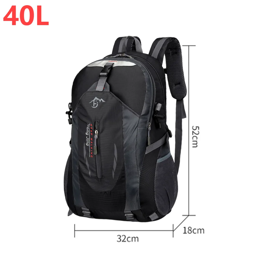 APWIKOGER 40l 840d tragbarer Wasserrucksack Faltbare Bergsteiger tasche Ultraleichter Outdoor-Klettern Radfahren Reise rucksack Wandern Tages rucksack 6