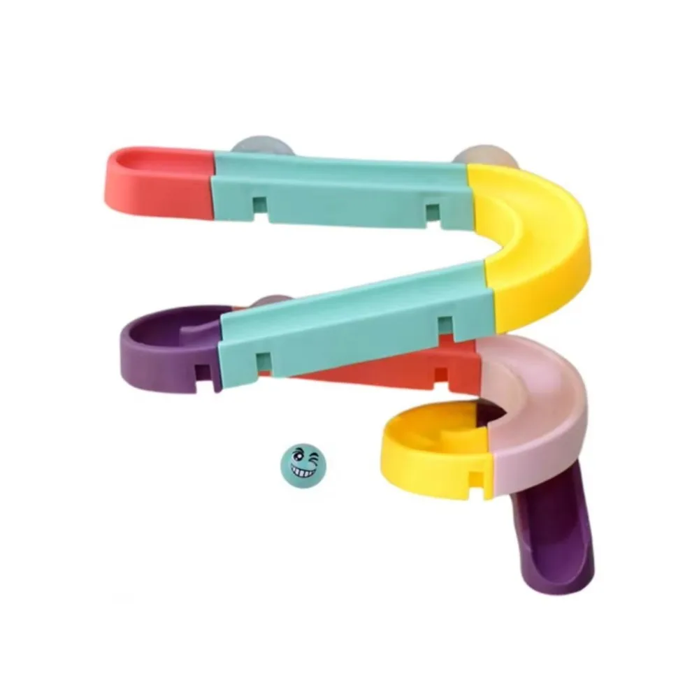 

Милый ребенок сборная направляющая, сделай сам, красочные направляющие, присоска, игрушки, пластиковые забавные водные горки, игрушки, подарки для детей