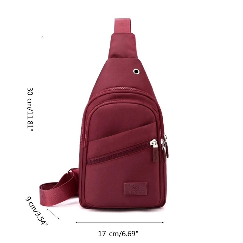 Casual Crossbody Bag Lightweight Shoulder Bag for Travel Sports and Everyday Use Perfect for Men and Women