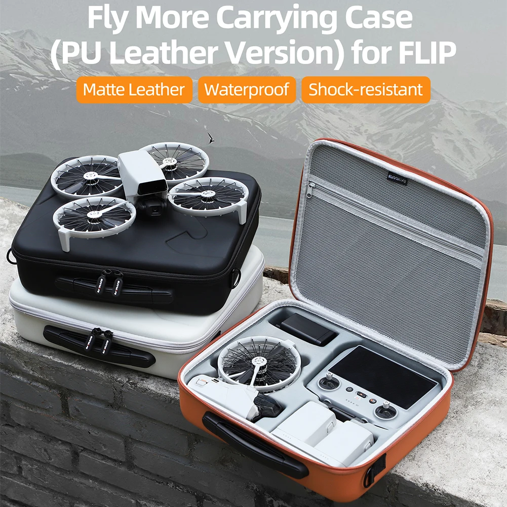 

﻿Storage Bag for DJI Flip Drone RC 2/RC-N3 and Batteries Portable Travel Shoulder Bag Shockproof Storage Case Drone Accessories