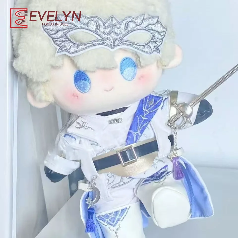 Evelyn（Doll）20cm Anime Game Love and Deepspace Shen Xinghui Xavier Knight Hunter Cosplay Stuffed Plush Doll Body Clothes No Doll 4