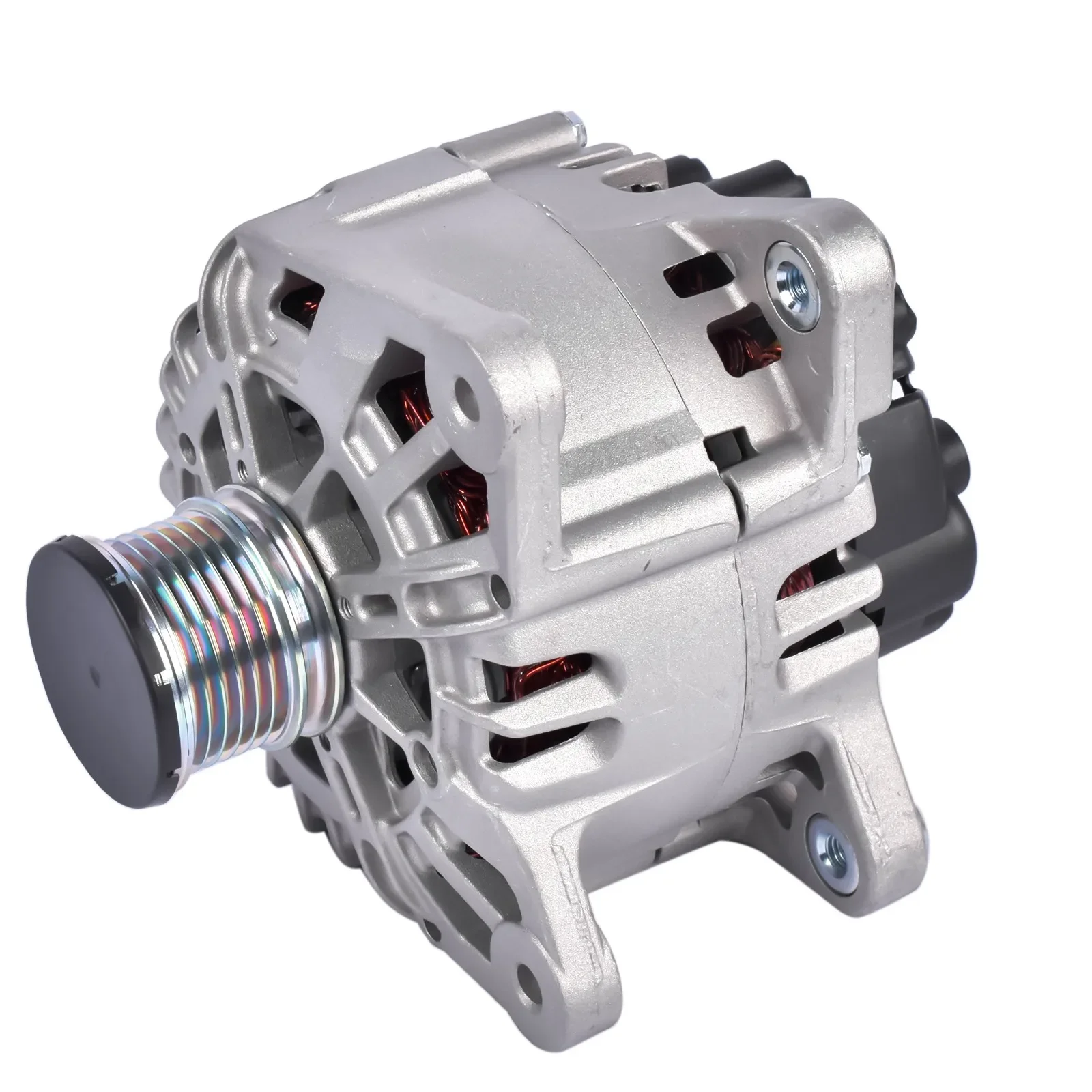 AP02 Alternator 120A for Nissan Rogue Sport S, SL, SV L4 2.0L 2017-2022 231004BB0B 231004BB0A 21072N 6-Groove Clutch Pulley