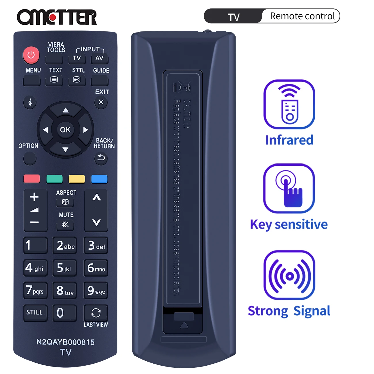 New N2QAYB000815 For PANASONIC TV Remote Control TH-40E400K TX-L32B6E TX-L32B6BS TX-P50B60E TX-P50X60E TX-32EM6B TX-39B6B