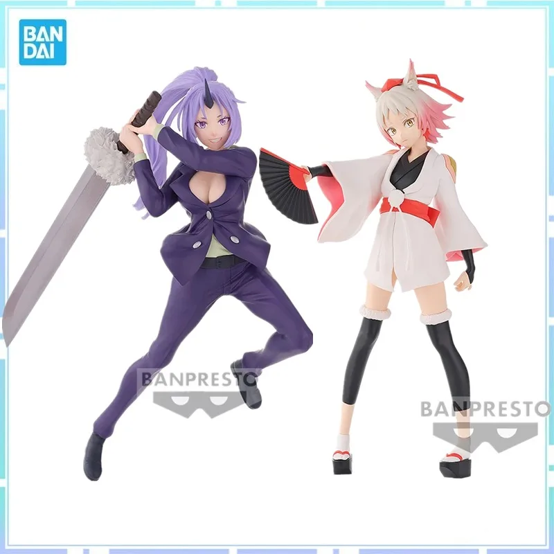 Bandai Original Banpresto Anime That Time I Got Reincarnated as a Slime Shion Momiji PVC Action Figure Collectible Model Toys