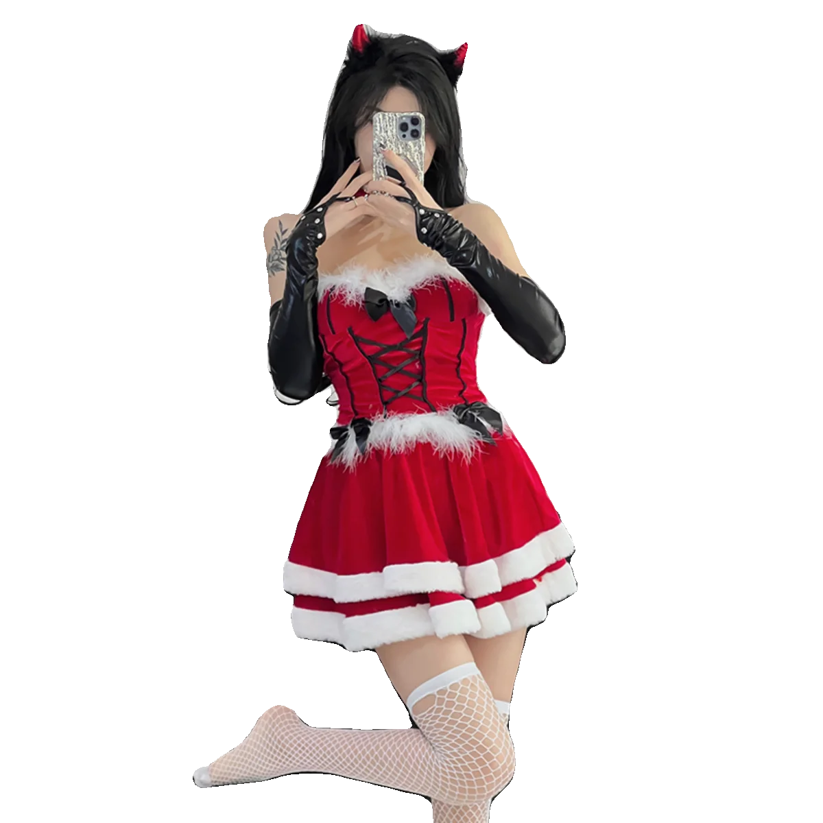 Sexy Cosplay Rabbit Girl orm Set loween Costume Small Devil Cisas Night Rabbit Outfit Women's Ethnic Stage Costume