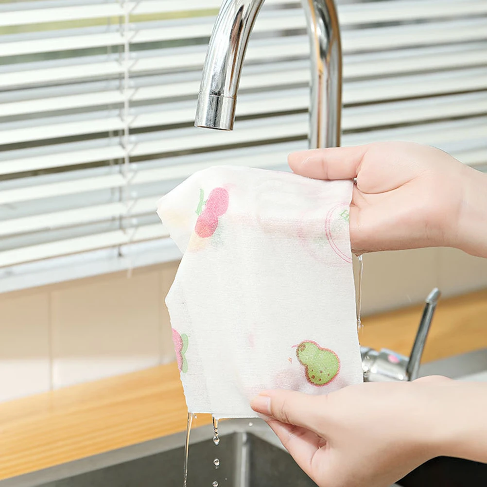 

Kitchen Dishcloth Disposable Cleaning Cloth for Home Furniture Window Door Counter Eco Friendly Safe Super