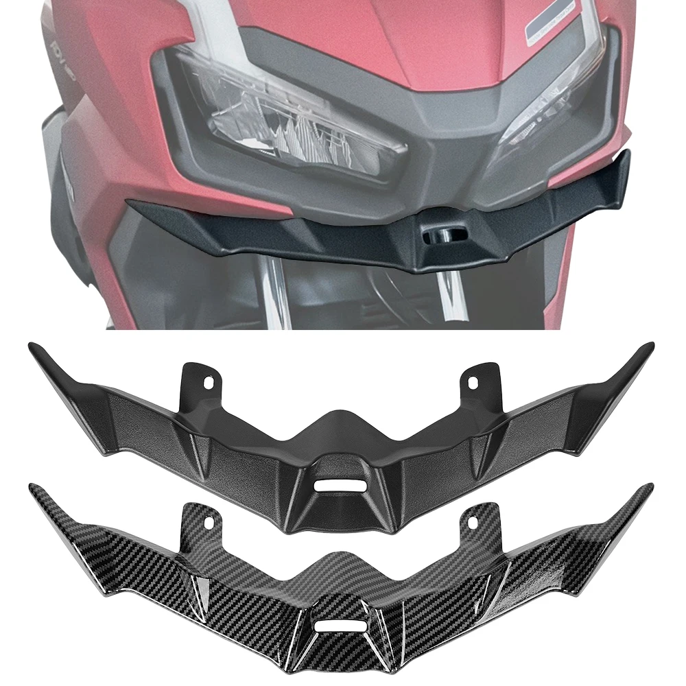 

Front Fairing Winglets Aerodynamic Wing Wheel Fender Beak Nose Cone Extension Cover Extender Cowl For HONDA ADV160 ADV 160 150