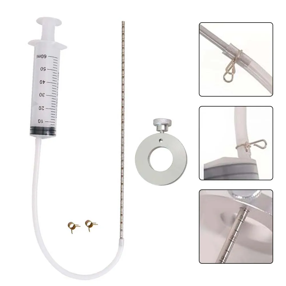 

Motorcycle Fork Oil Level Tool Handy Tool Plastic Stainless Steel 60ml Suspension Gauge Kit For ATV Dirt Bike Car Accessories