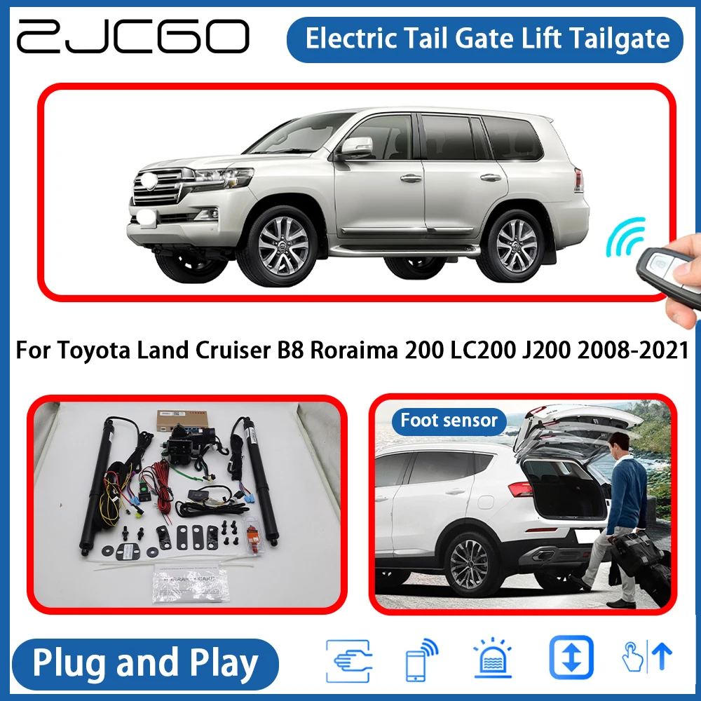 

for Toyota Land Cruiser B8 Roraima 200 LC200 J200 2008-2021 Automatic Powered Tailgate Power Liftgate Electric Tail Gate Lift
