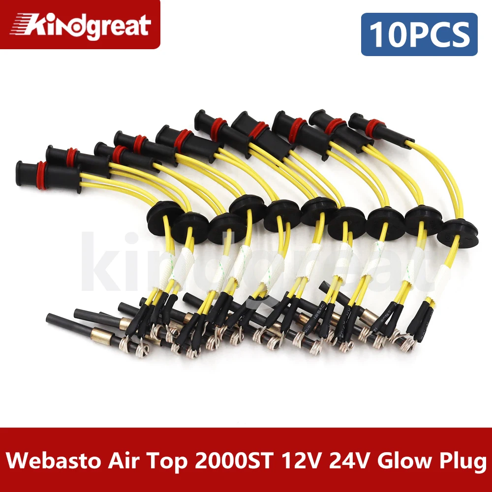 10PCS/Lot 9005087A 9005086A Parking Air Heater Glow Plug For Webasto Air Top 2000ST 12V 24V Car Truck Cabin Heaters