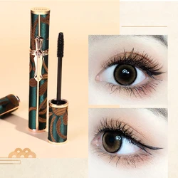 Curling mascara waterproof antiperspirant non-smudge long curling makeup natural fiber mascara cosmetics