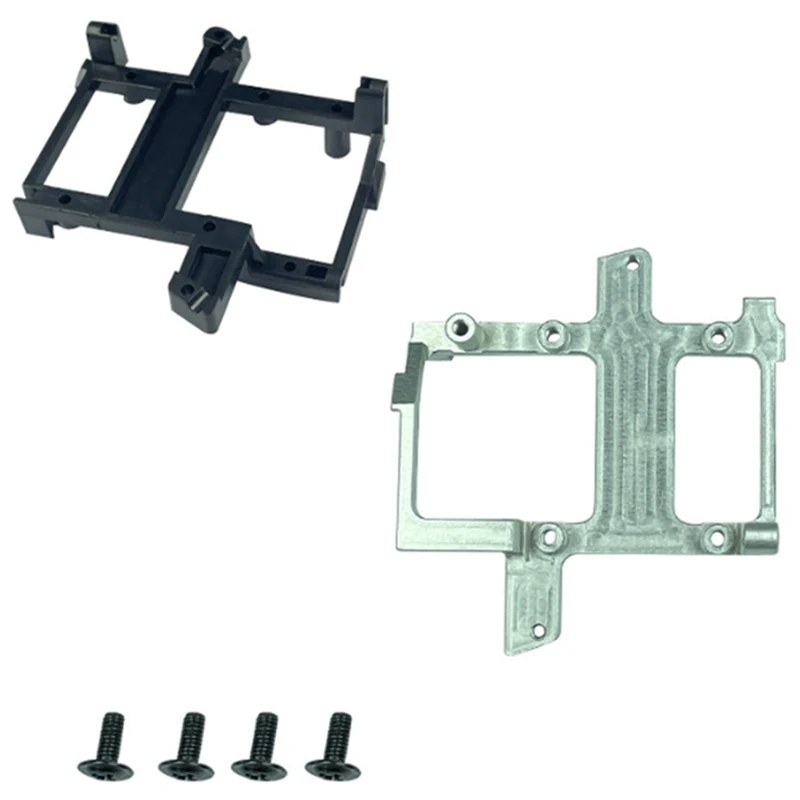 Soporte de montaje para Servo de caja de cambios de Metal, LD-P06 para LDRC, LD-P06, LD, P06, Unimog 1/12, piezas de actualización de coche de camión RC