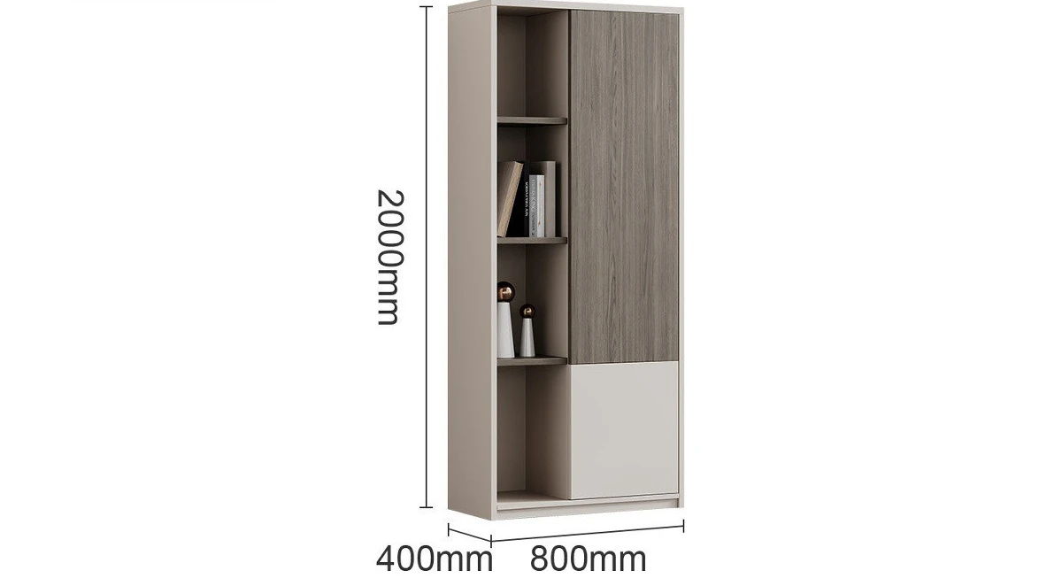 Office Bookcase Boss Background Cabinet File Wooden Data Cabinet Storage Locker Wall Floor Cabinet