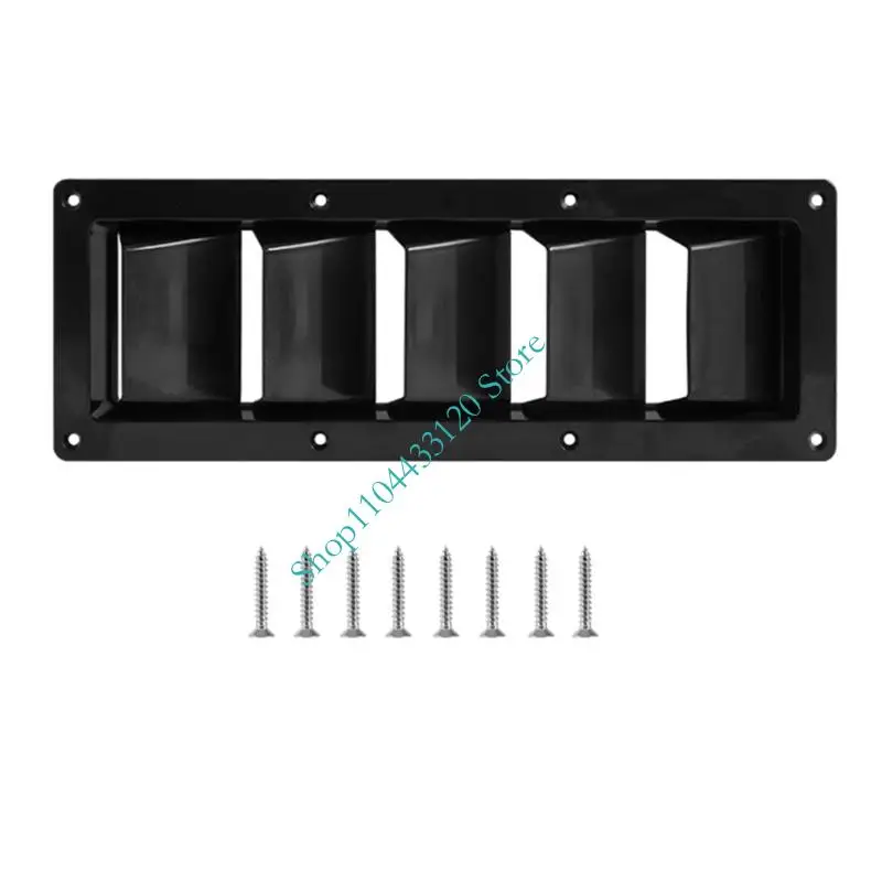 0XXD شبكة تهوية على الطراز الحديث ABS فتحة تهوية للبناء لمقطورات المعسكر تعزيز دوران الهواء مانعة لتسرب الماء #4