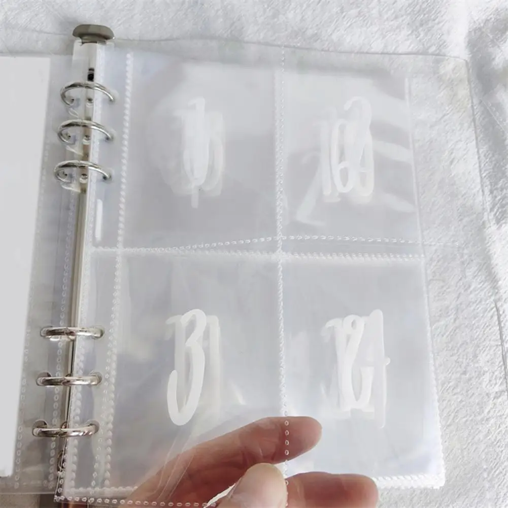 Recambio de Carpeta Comercial A5, desafío para ahorrar dinero, inserciones de carpeta, diversión, fácil de usar