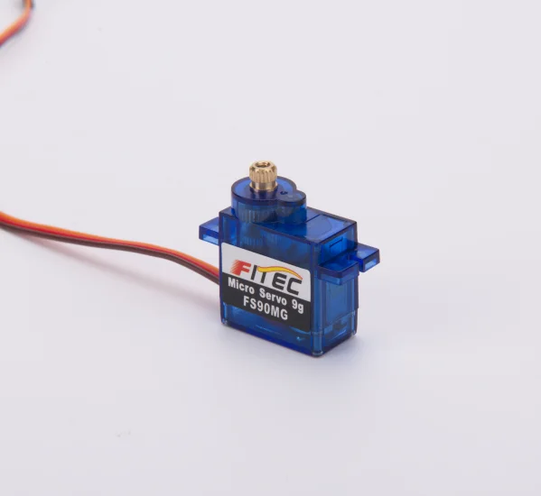 Metal Gear FS90MG Mini Servo 3V Motor Stepper untuk Kit Robot RC Edukatif Anak-anak & Dewasa dengan Servo