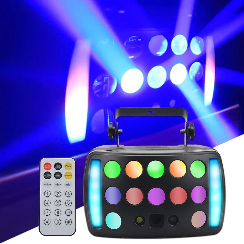 New Design LED Running Butterfly RGBW Party Lights Dmx Professional Stage Club Disco Projector Dj Dance Holiday Laser Projector