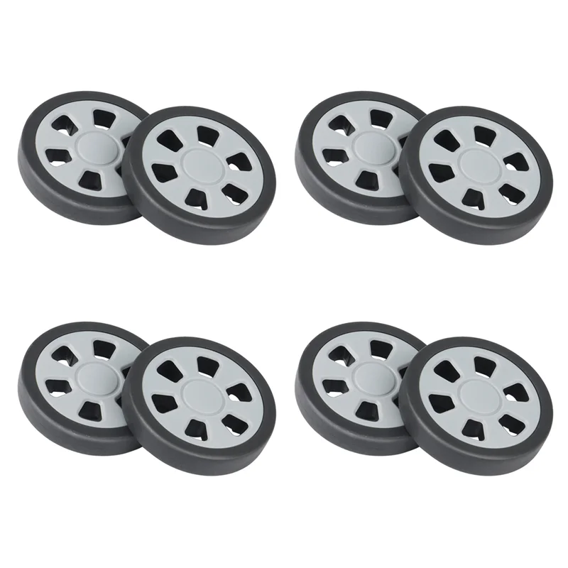 

【SEE】4X Luggage Accessories Wheels Aircraft Suitcase Pulley Rollers Mute Wheel Wear-Resistant Parts Repair 60X12mm
