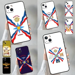 Assyria Flag Assyrian Phone Case For iPhone 16 15 14 13 12 11 Pro Max XS X XR 7 8 14 16 15 Plus Cover Coque