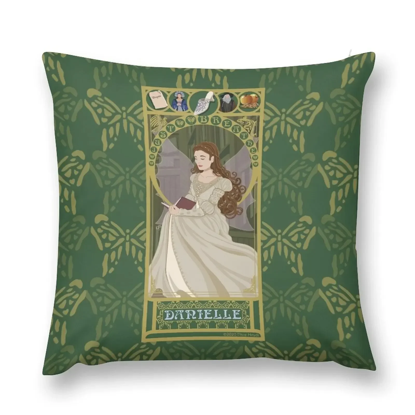 Danielle Nouveau - Ever After Throw Pillow ornamental pillows Sofa Cushions pillow